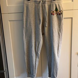 Peanuts Gray Sweatpants